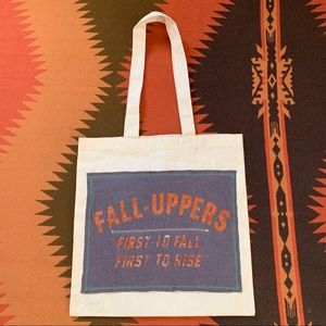 Vintage reworked tote bag